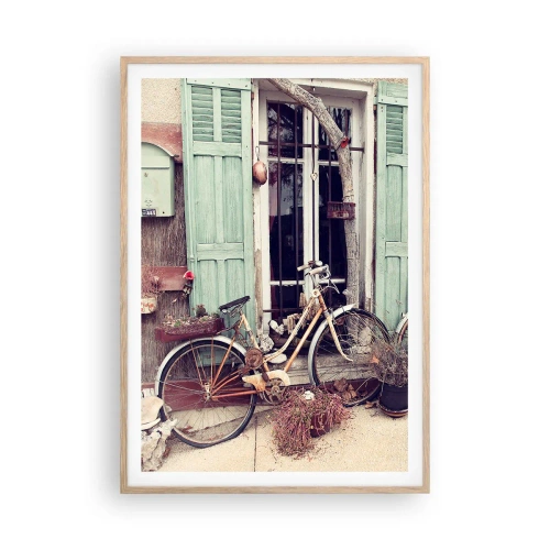 Affisch i ram av ljusek - Länge leve provinsen - 70x100 cm