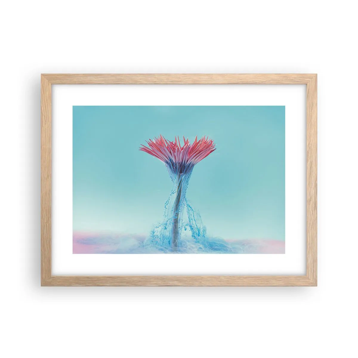 Affisch i ram av ljusek - I upplivande famn - 40x30 cm