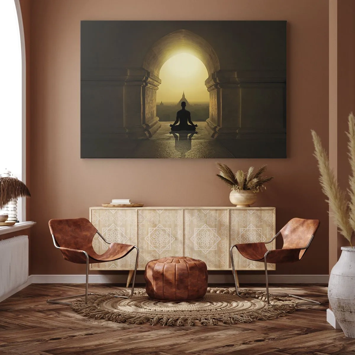 Canvastavla - Bild på duk - Full harmoni - 120x80 cm