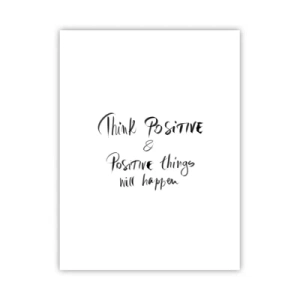 Affisch - Hur ska man leva? - 30x40 cm