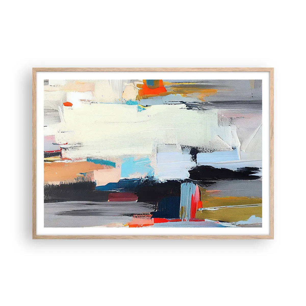 Affisch i ram av ljusek - Finns det någon metod? - 100x70 cm