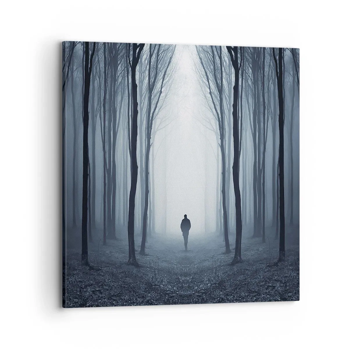 Canvastavla - Bild på duk - Och allt är enkelt och klart - 70x70 cm