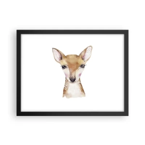 Affisch i svart ram - Oskuldens natur - 40x30 cm