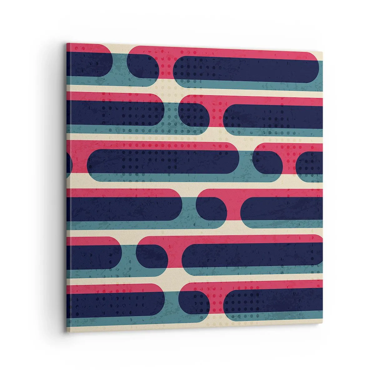 Canvastavla - Bild på duk - In och framåt - 60x60 cm