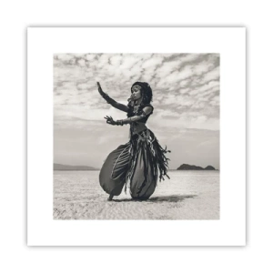 Affisch - Sydliga öars dans - 30x30 cm