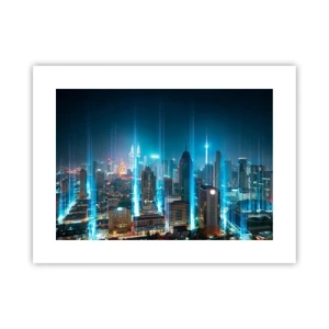 Affisch - Himmelsfärd på berlinskt sätt - 40x30 cm