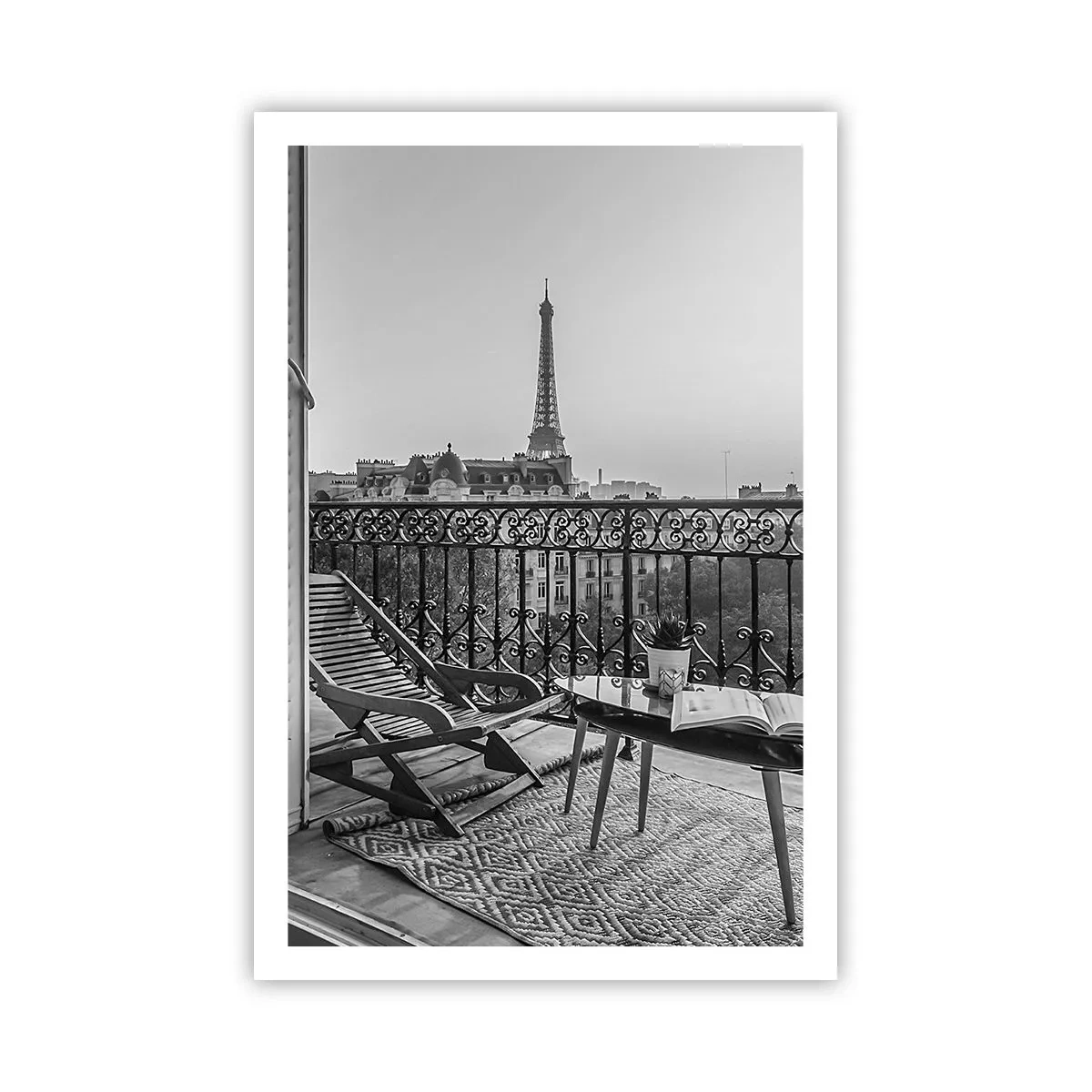 Affisch - En eftermiddag i Paris - 61x91 cm