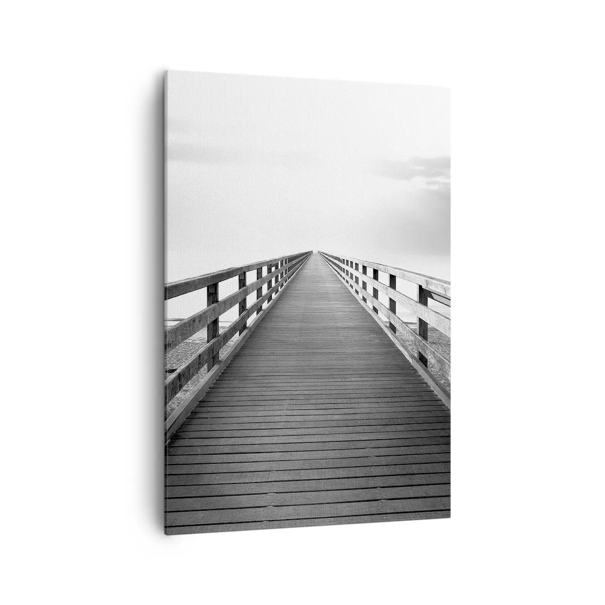 Canvastavla - Bild på duk - Ut i det oändliga... - 70x100 cm