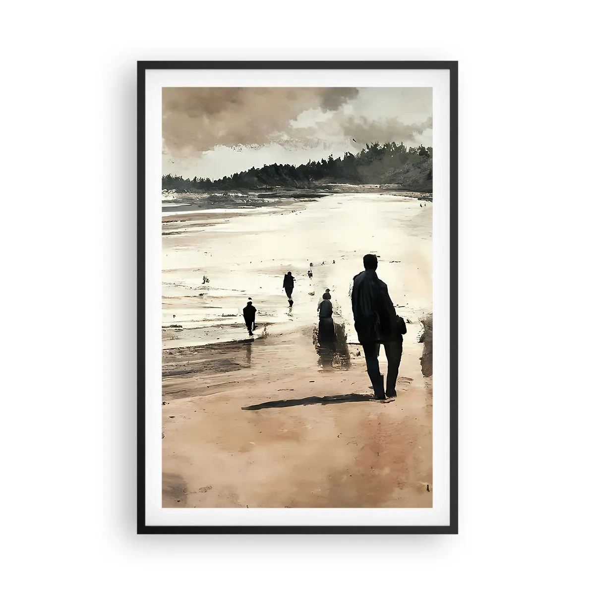 Affisch i svart ram - Framkallade - 61x91 cm