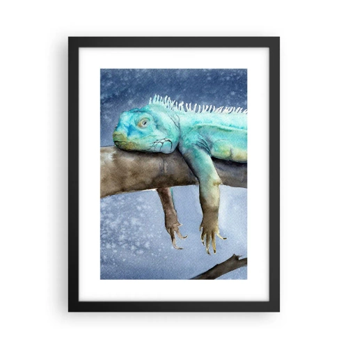Affisch i svart ram - Det är bra! - 30x40 cm