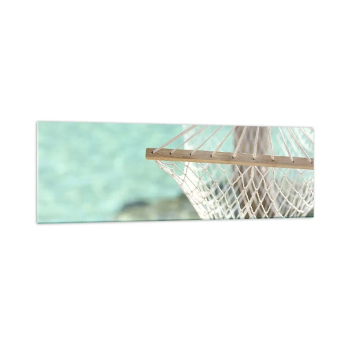 Glastavla - Bild på glas - Avkopplingstid - 160x50 cm