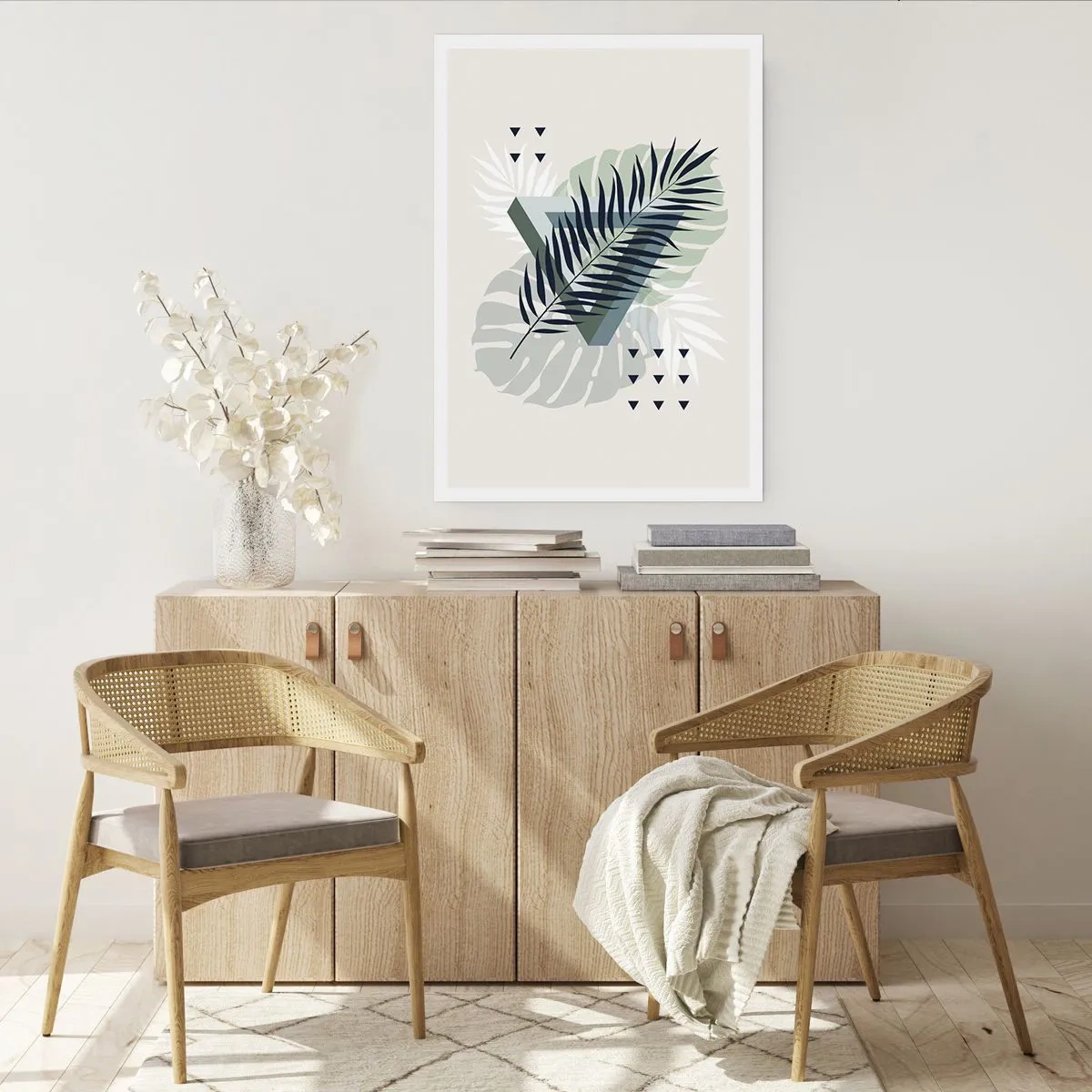 Affisch - Natur och geometri – två ordningar? - 40x50 cm