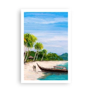 Affisch - En exotisk dröm - 61x91 cm