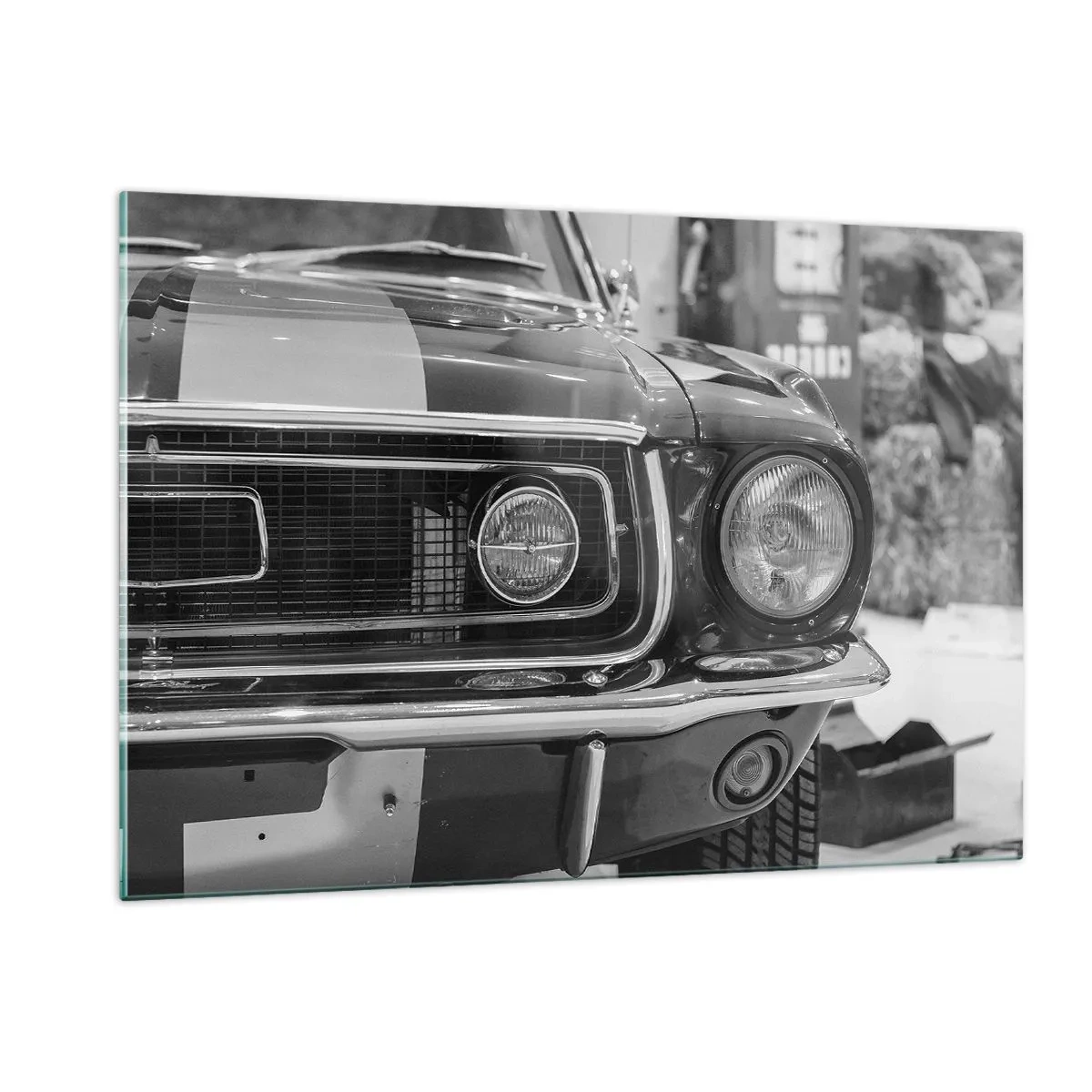 Glastavla - Bild på glas - Kör hårt - 120x80 cm