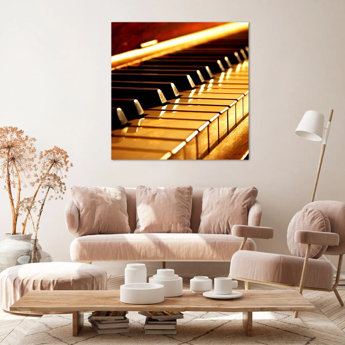 Canvastavla - Bild på duk - Obegränsade möjligheter - 70x70 cm