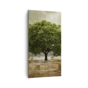 Canvastavla - Bild på duk - Hela hoppet - 65x120 cm