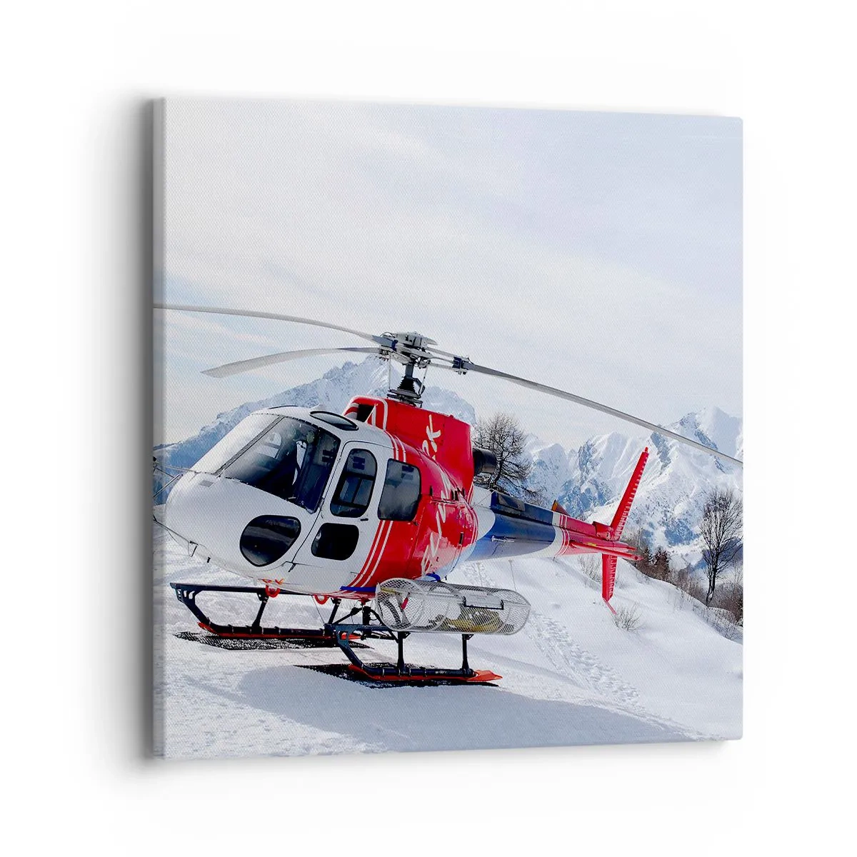 Canvastavla - Bild på duk - Alltid redo - 40x40 cm