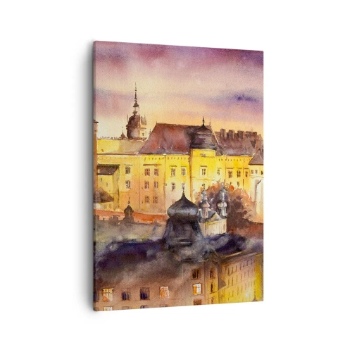 Canvastavla - Bild på duk - En historia och en berättelse - 50x70 cm