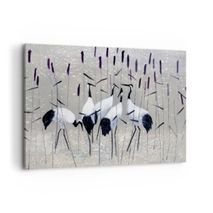 Canvastavla - Bild på duk - Bland sina - 100x70 cm