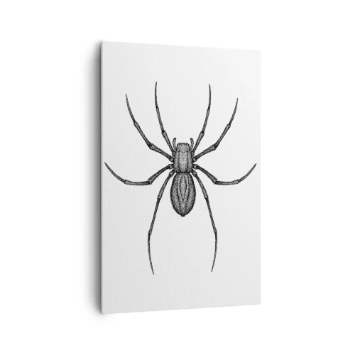 Canvastavla - Bild på duk - Oroväckande precision - 80x120 cm