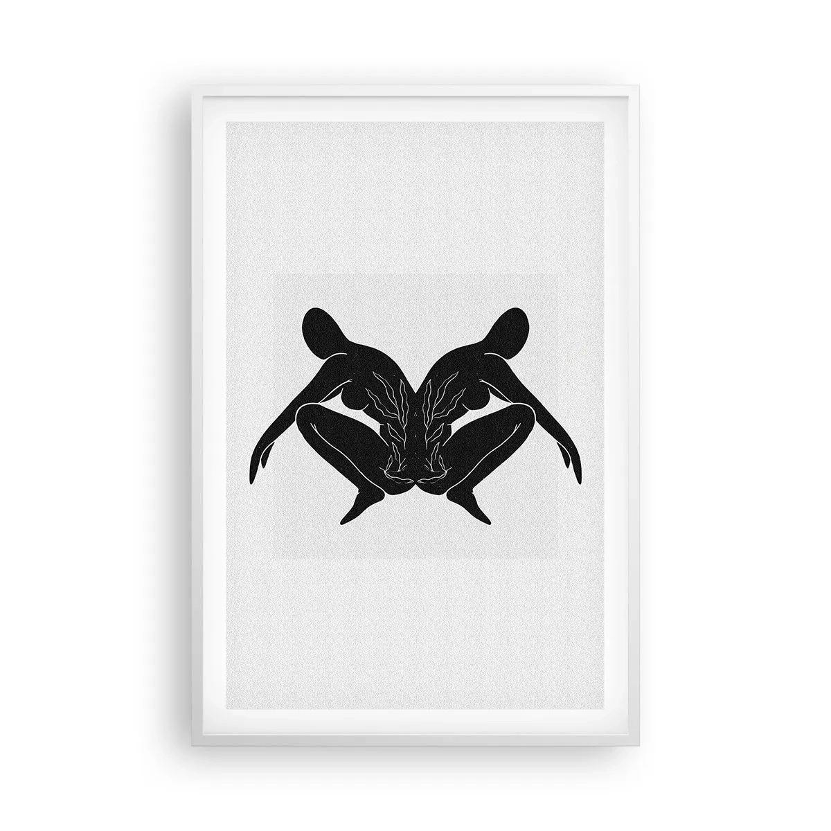 Affisch i vit ram - En delad själ - 61x91 cm