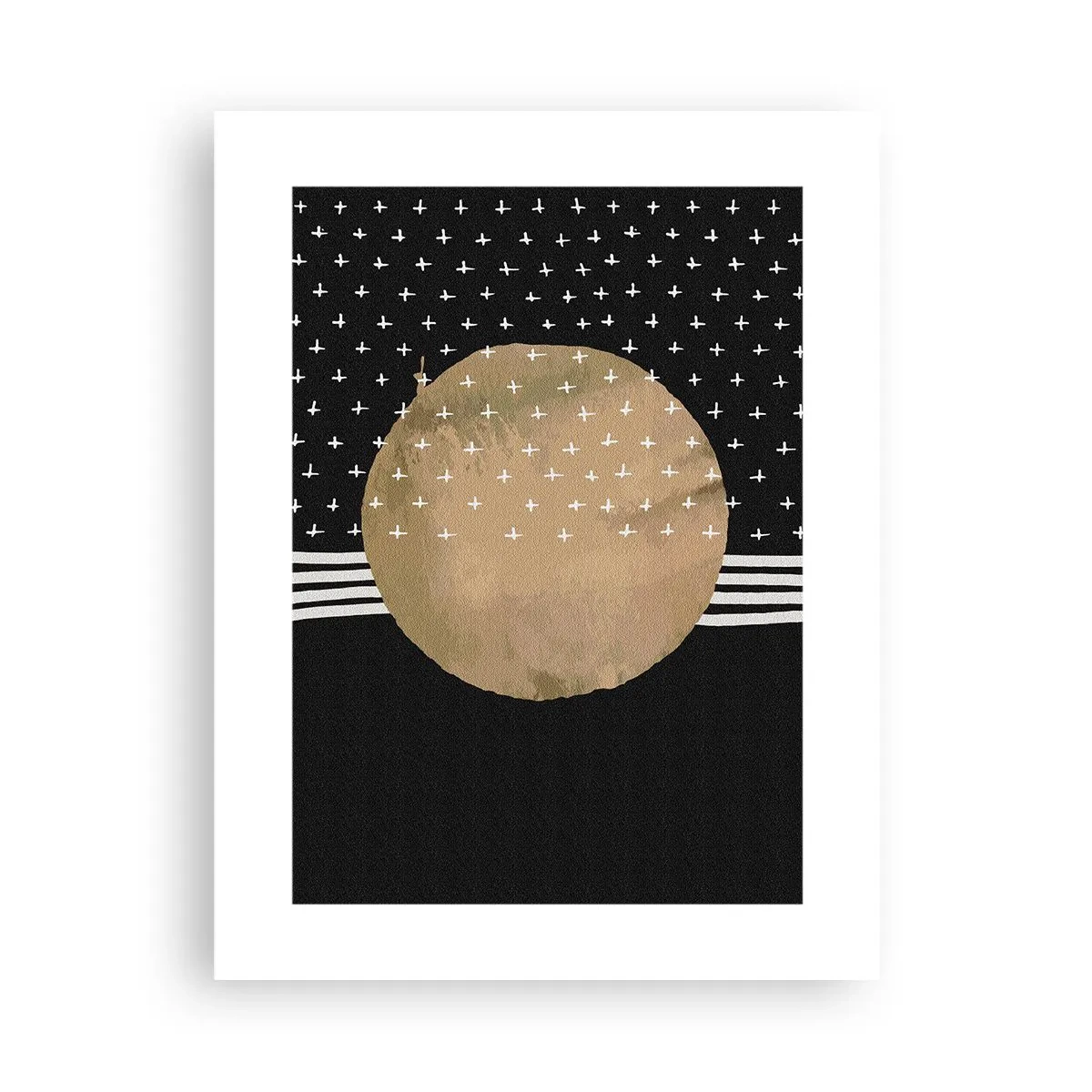 Affisch - Komposition: galaxens flagga - 30x40 cm