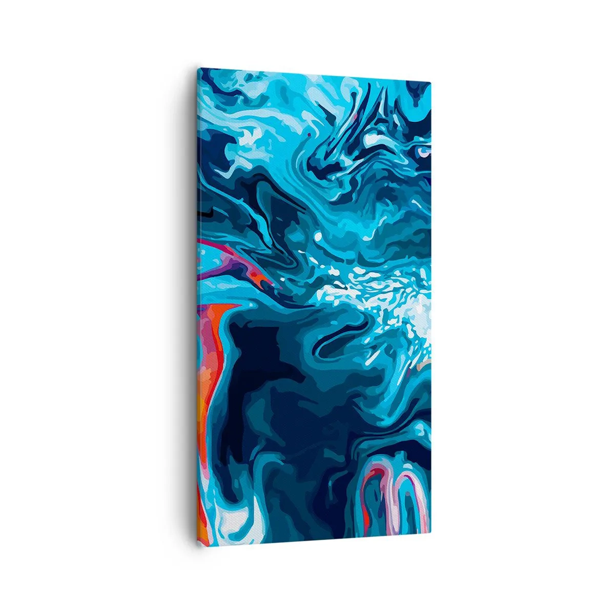 Canvastavla - Bild på duk - En resa till himlens inre - 55x100 cm