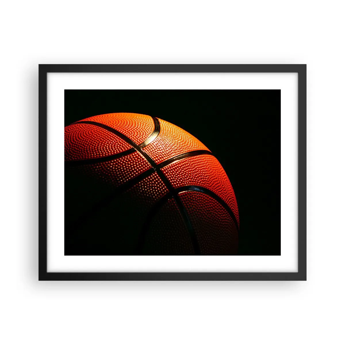 Affisch i svart ram - Vacker som planeten - 50x40 cm