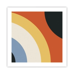 Affisch - Mot varandra - 50x50 cm