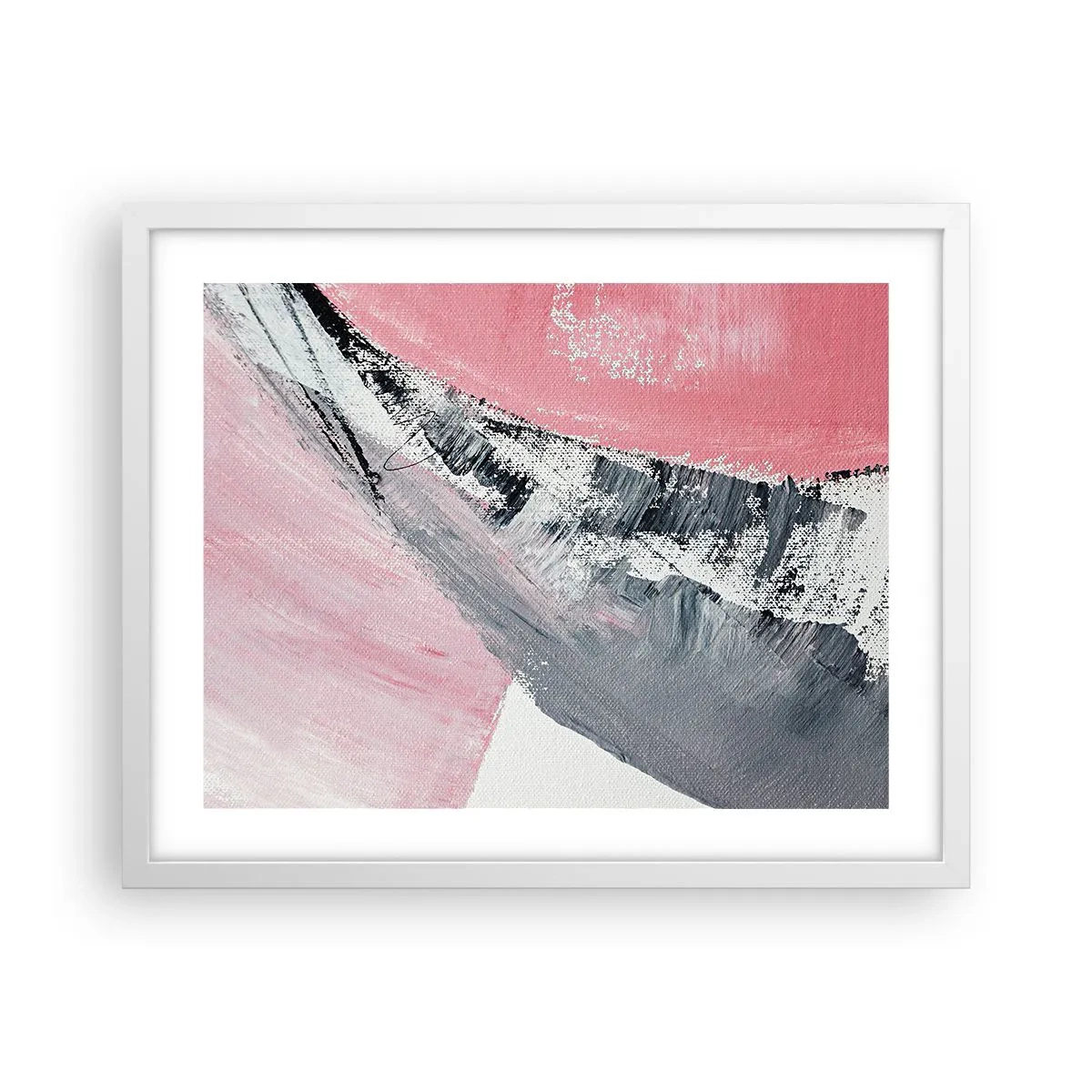 Affisch i vit ram - Anpassad komposition - 50x40 cm