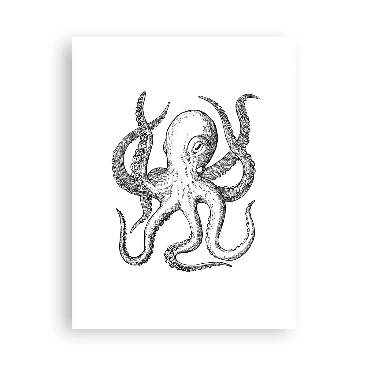Affisch - Dansar med vågorna - 30x40 cm