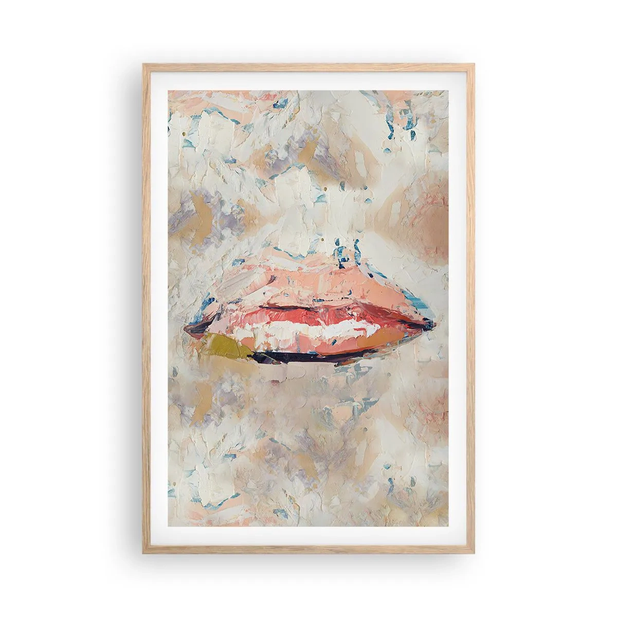 Affisch i ram av ljusek - Väcker sinnen - 61x91 cm