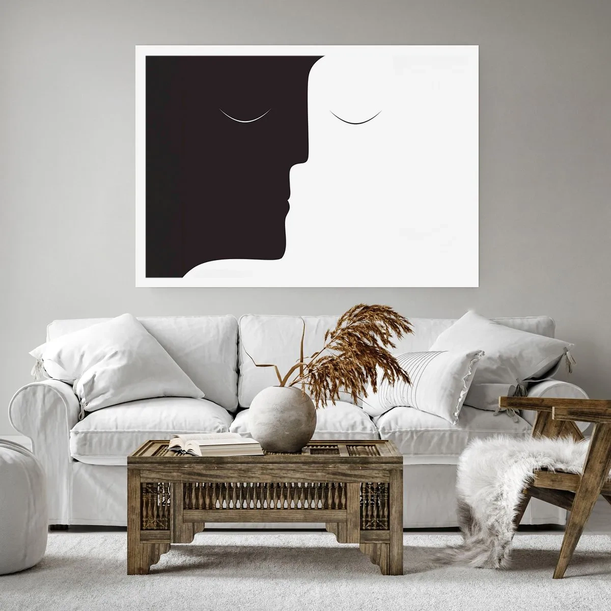 Affisch - Motsatsernas enhet - 70x50 cm