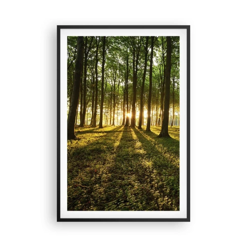Affisch i svart ram - Fotografi av alla vårar - 61x91 cm