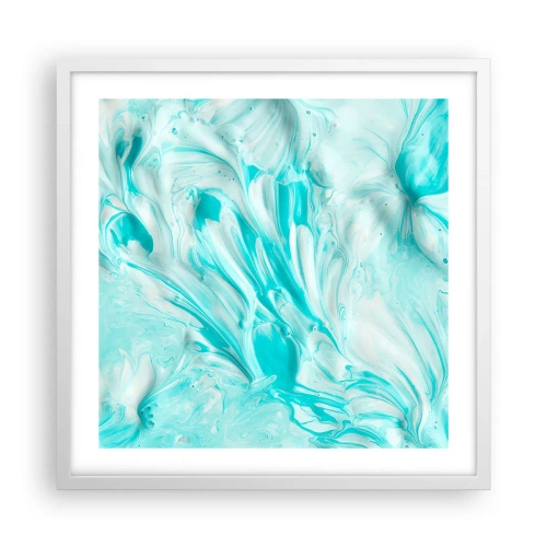 Affisch i vit ram - Alltid tillsammans - 50x50 cm