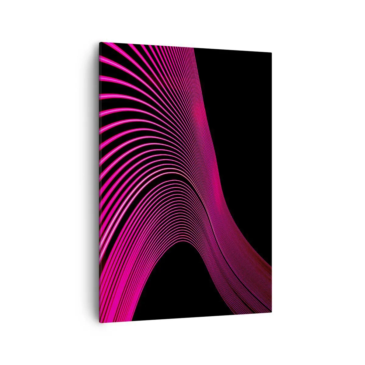 Canvastavla - Bild på duk - Ljusets allé - 70x100 cm