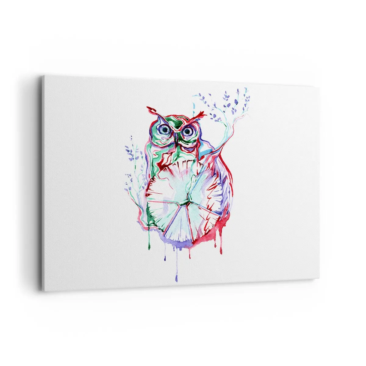 Canvastavla - Bild på duk - Klok ur naturen - 100x70 cm