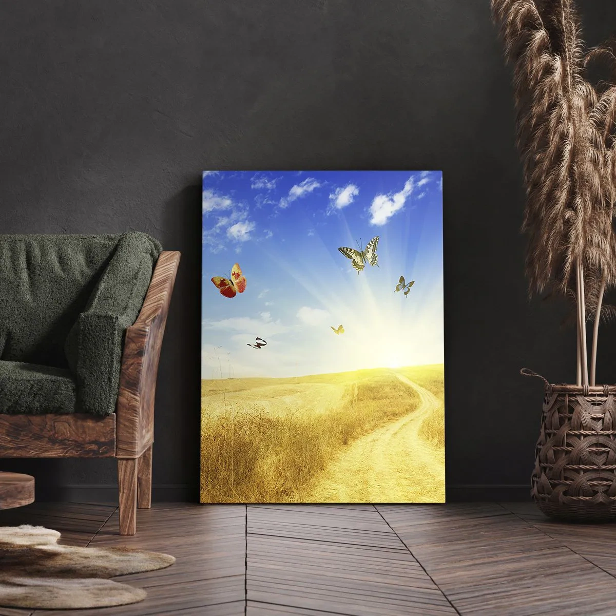 Canvastavla - Bild på duk - Varför vi älskar sommaren? - 50x70 cm