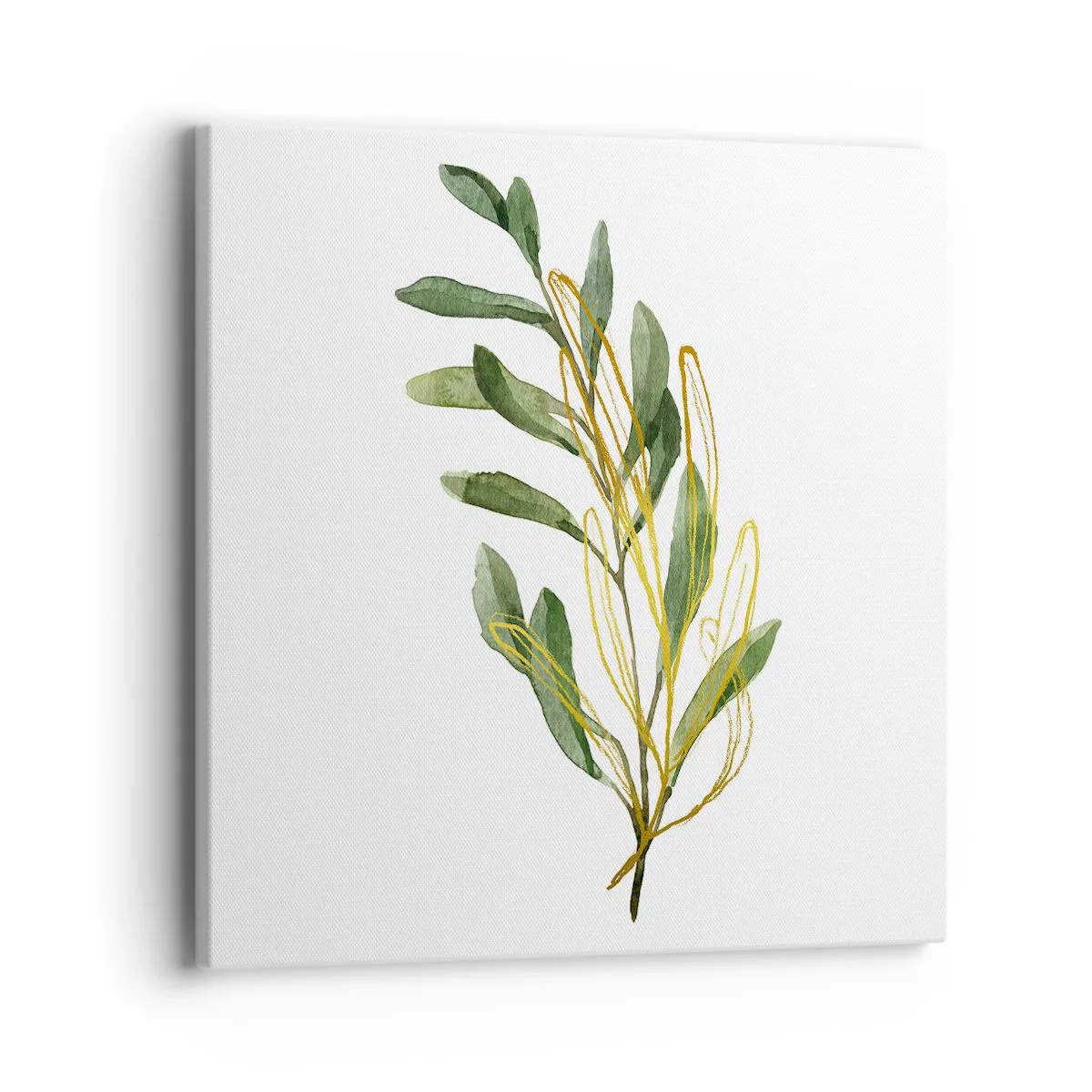 Canvastavla - Bild på duk - Allt som är gott - 40x40 cm