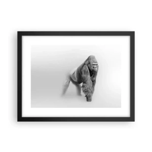 Affisch i svart ram - Övertygad om sin styrka - 40x30 cm