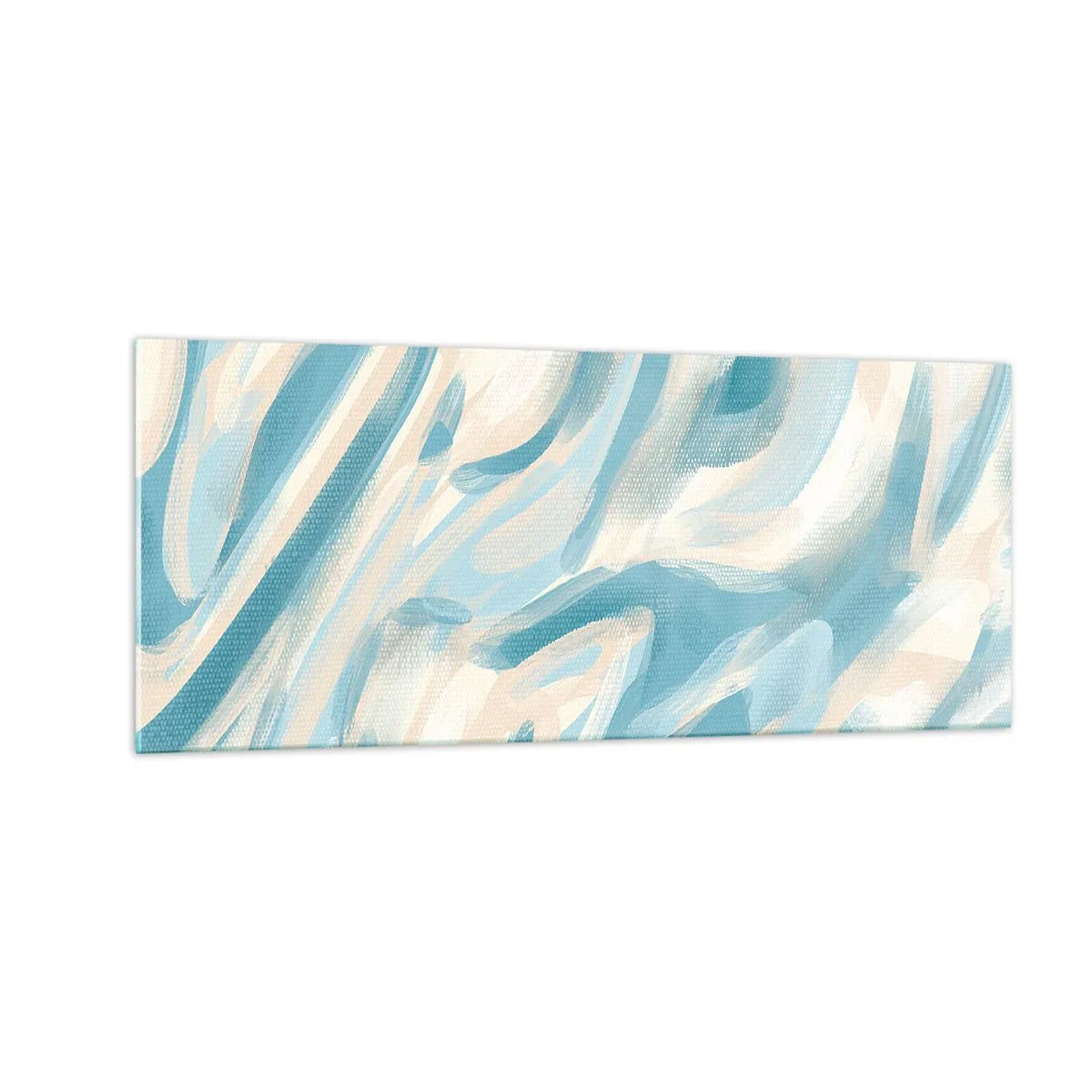 Glastavla - Bild på glas - Vårvindar - 100x40 cm