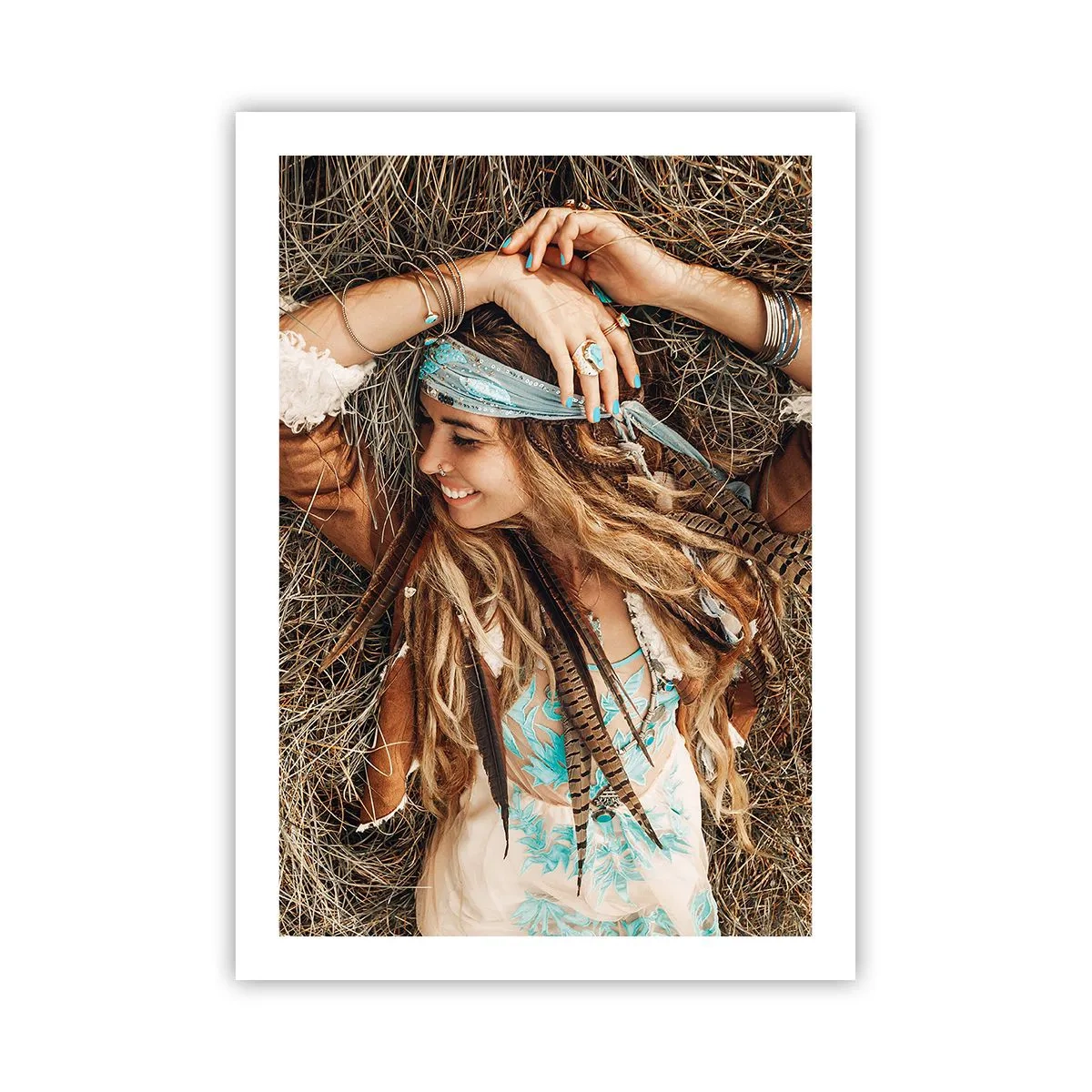 Affisch - På väg till kärlekens sommar - 50x70 cm