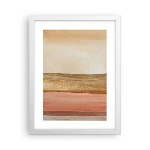 Affisch i vit ram - Vertikal komposition - 30x40 cm