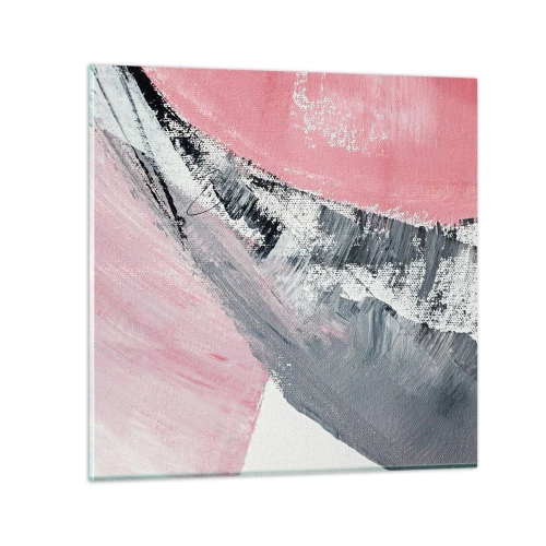 Glastavla - Bild på glas - Anpassad komposition - 40x40 cm