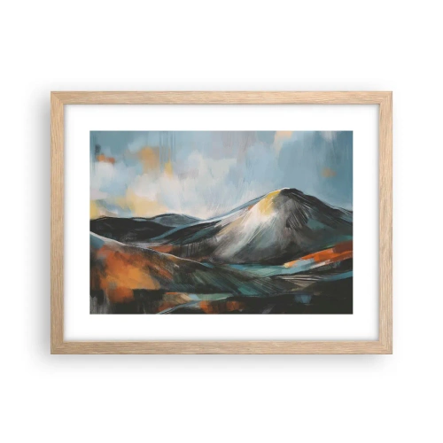 Affisch i ram av ljusek - Råa och vackra - 40x30 cm