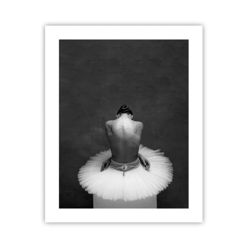 Affisch - Hon blommar ut - 40x50 cm