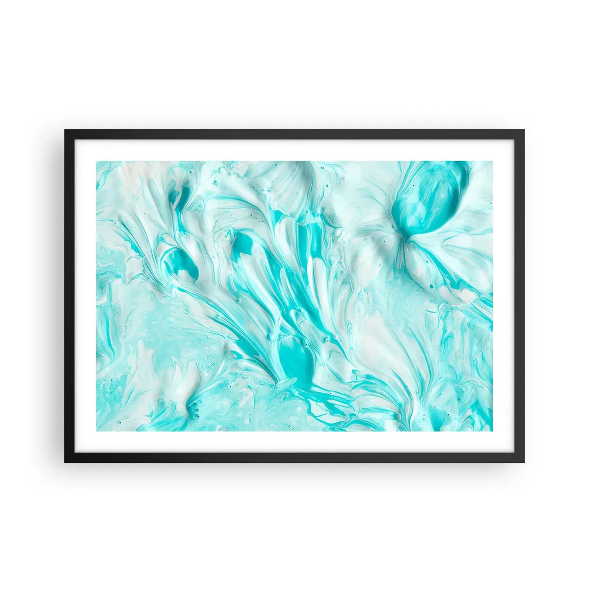 Affisch i svart ram - Alltid tillsammans - 70x50 cm