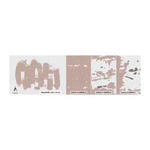 Fototapet Prov Standard Eco - Abstraktion i mjuk rosa - Abstraktion, Tömma, Minimalism - 100x30 cm