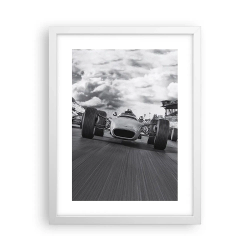 Affisch i vit ram - Kraften finns! - 30x40 cm