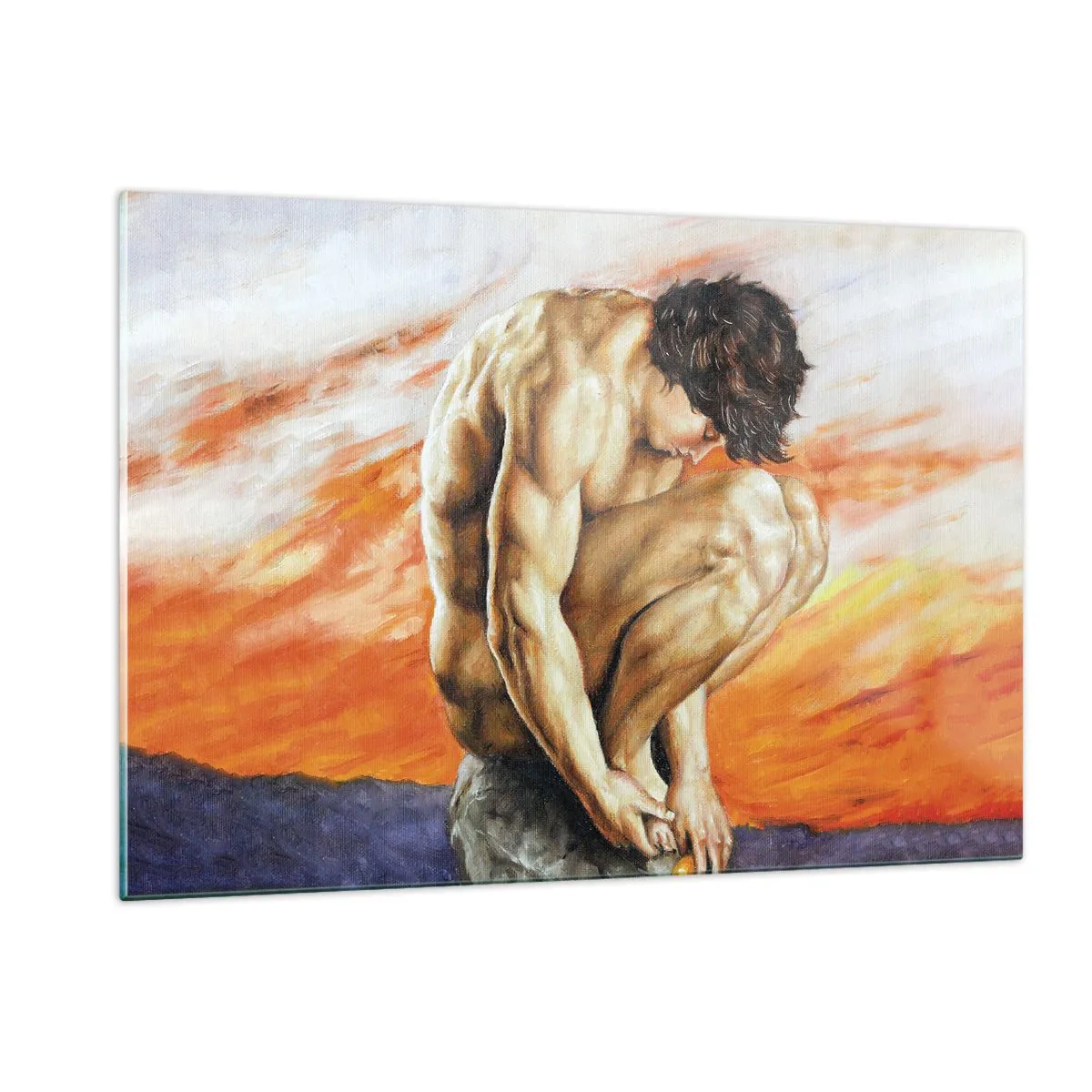 Glastavla - Bild på glas - Försänkt i sig själv - 120x80 cm